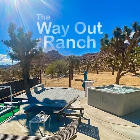 The Way Out Ranch. Escape To Solitude On 2.5 Acres Villa Joshua Tree Eksteriør billede