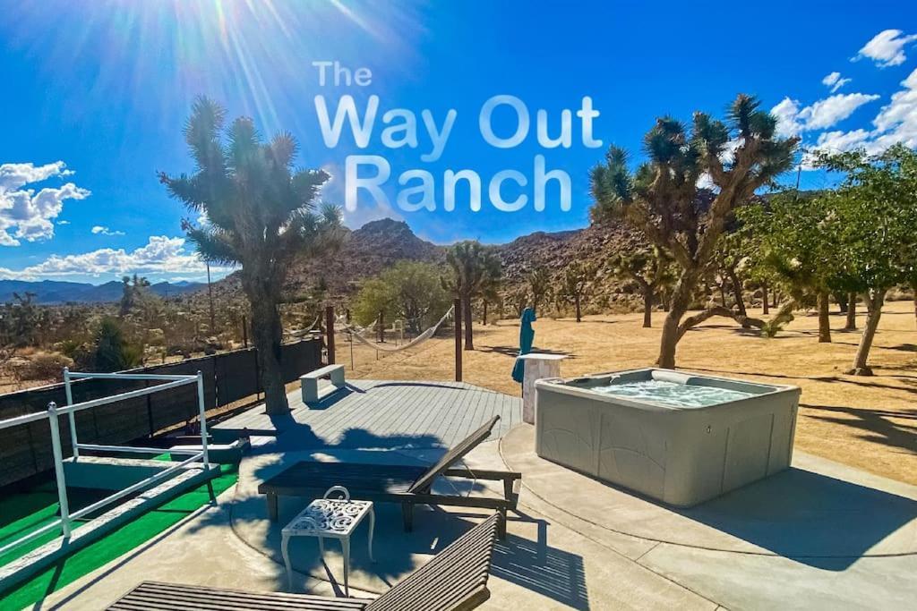 The Way Out Ranch. Escape To Solitude On 2.5 Acres Villa Joshua Tree Eksteriør billede