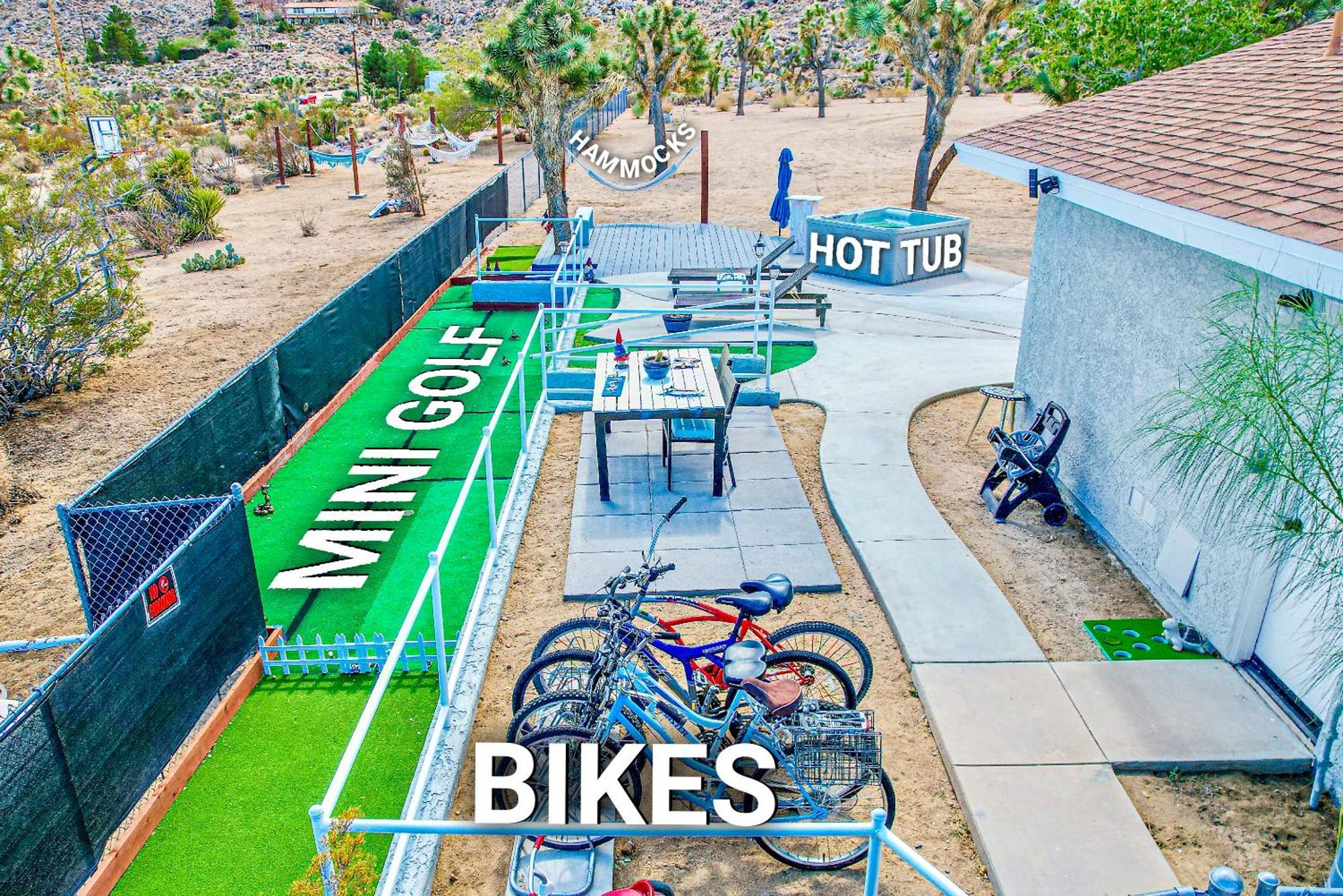 Epic Views, Huge House, Acres Of J-Trees To Explore, Hot Tub, Pool, Ac, And Mini-Golf Joshua Tree Eksteriør billede