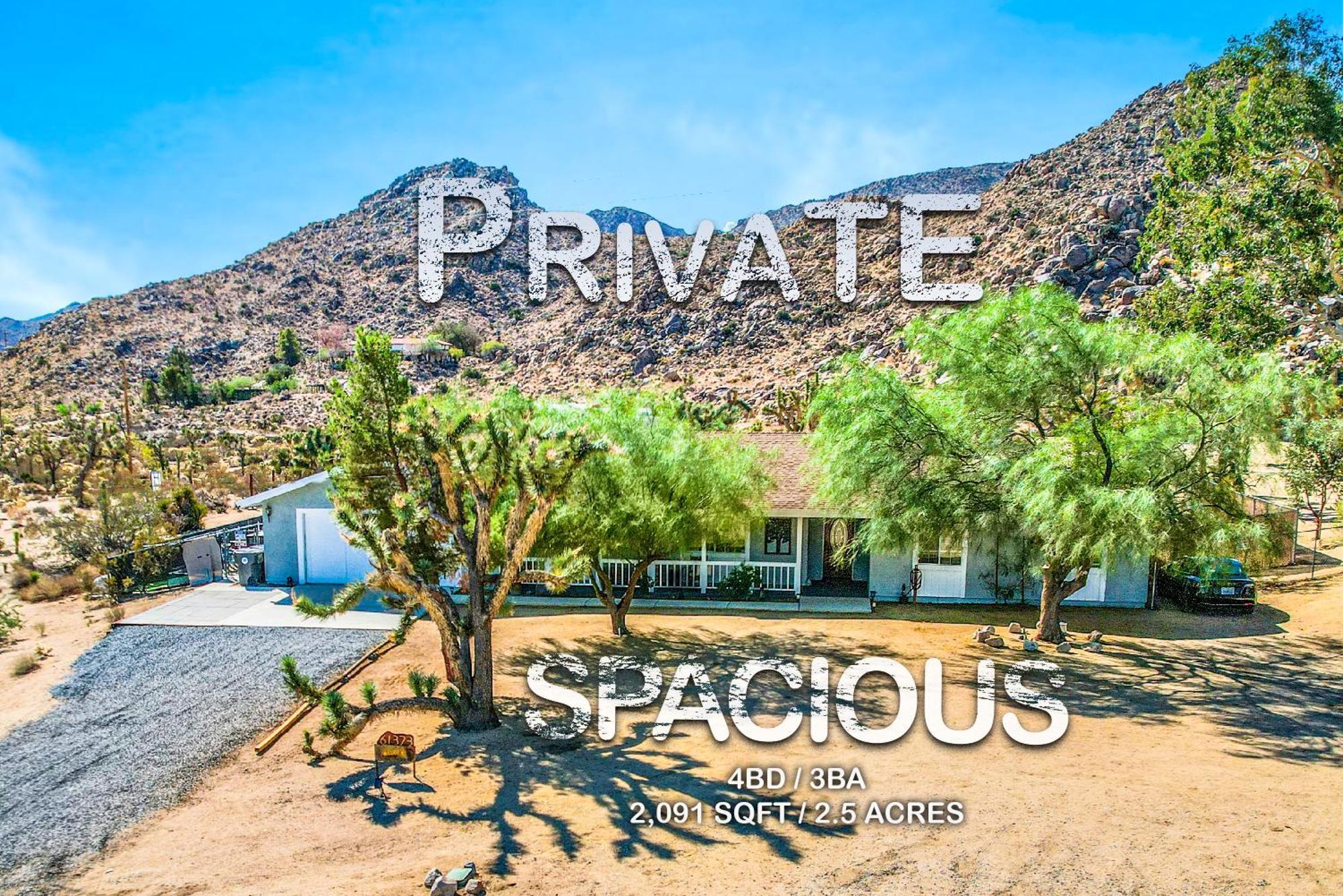 Epic Views, Huge House, Acres Of J-Trees To Explore, Hot Tub, Pool, Ac, And Mini-Golf Joshua Tree Eksteriør billede